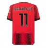 AC Milan Zlatan Ibrahimovic #11 Hjemmedrakt 2023-24 Kortermet